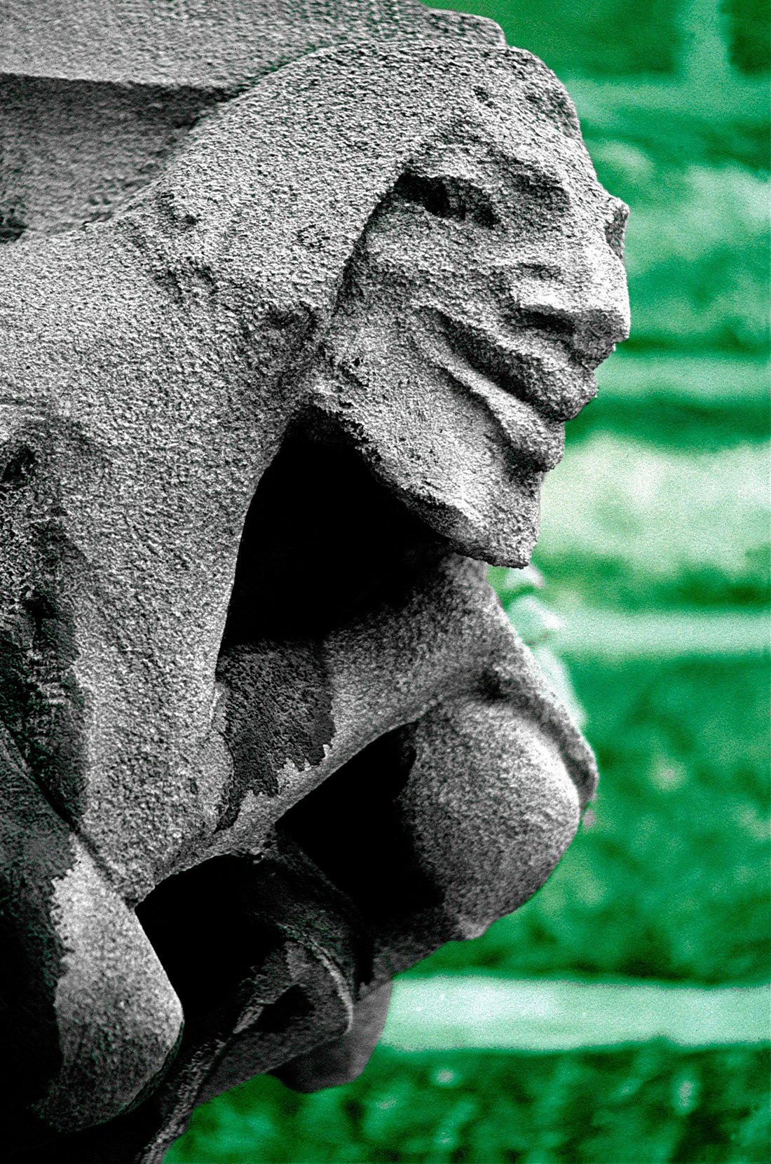 A Living Gargoyle on Lex